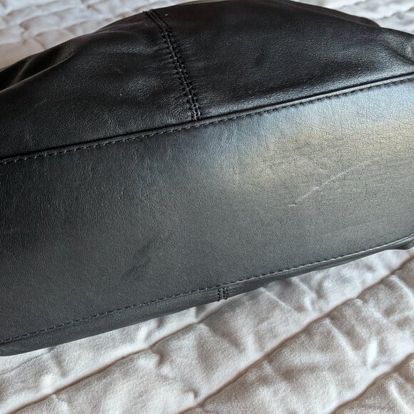 Kate Spade Bond Street Black Smooth Leather Hobo Shoulder Bag with Turnlock - Picture 4 of 7